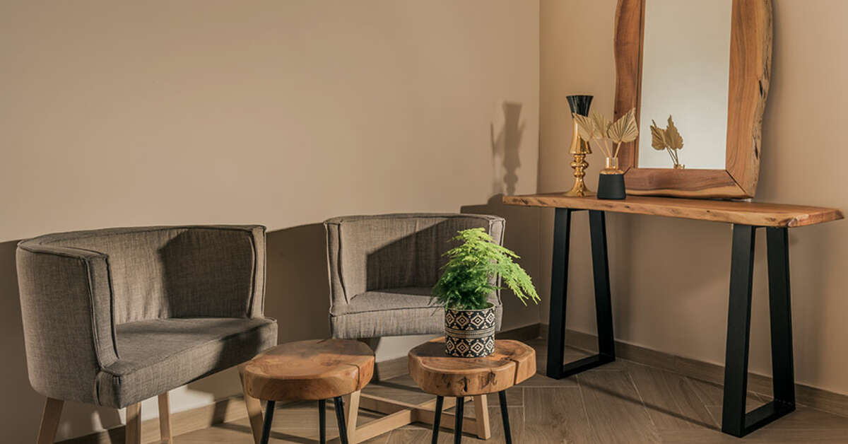 Een foto van het interieur van Aeolos Boutique Hotel & Suites