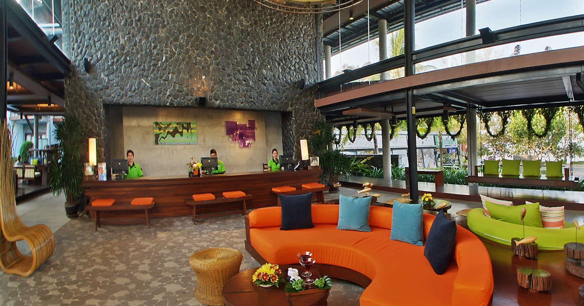 Een foto van het interieur van Holiday Ao Nang Beach Resort Krabi