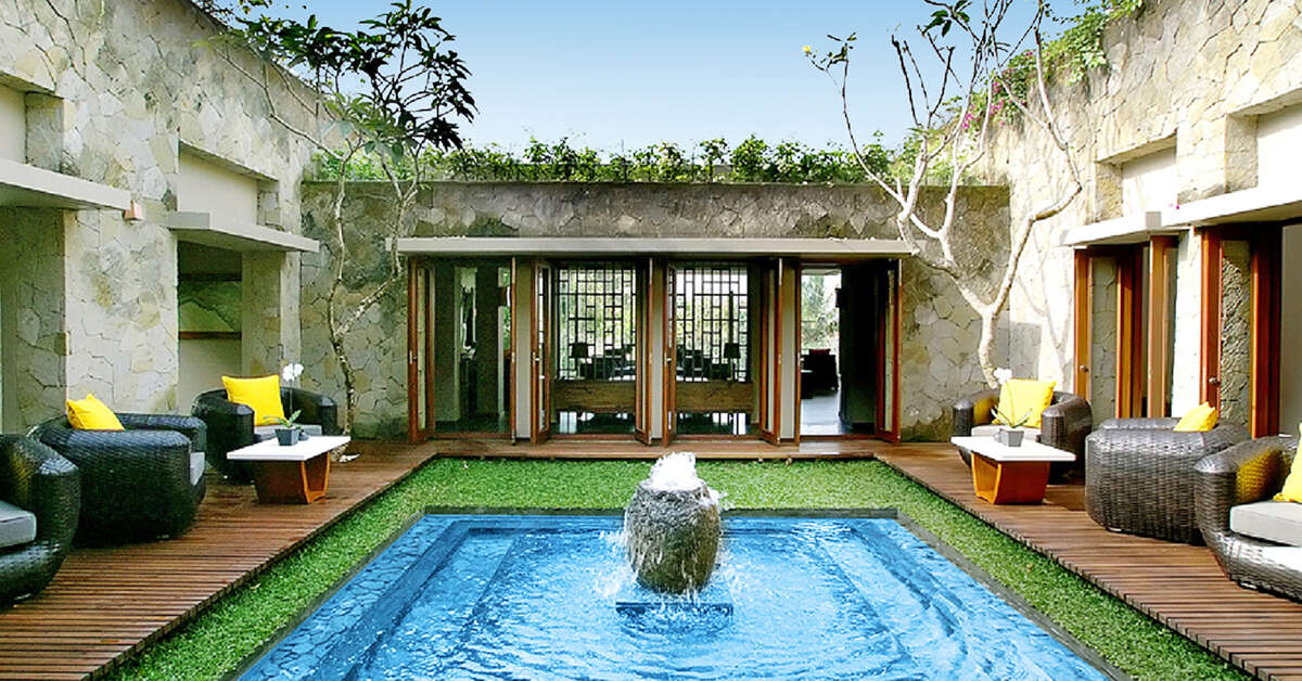Een foto van de buitenkant van Maya Ubud Resort & Spa