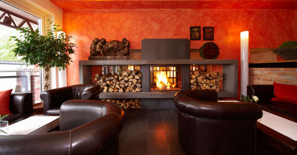 Een foto van het interieur van Das Hotel Eden