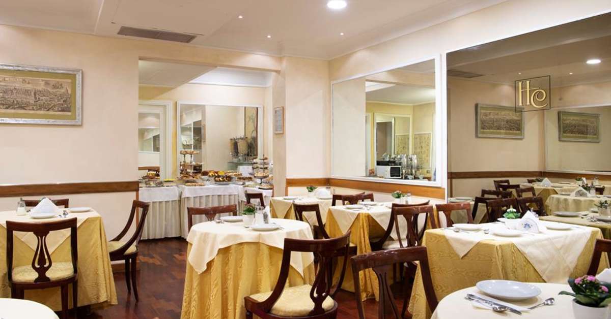 Een foto van de faciliteiten bij Hotel Cecil Rome