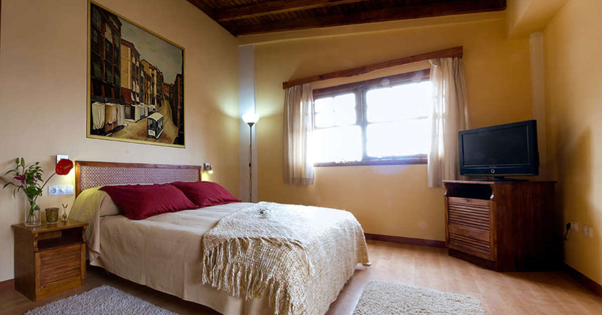 Een foto van het interieur van Garahotel Rural