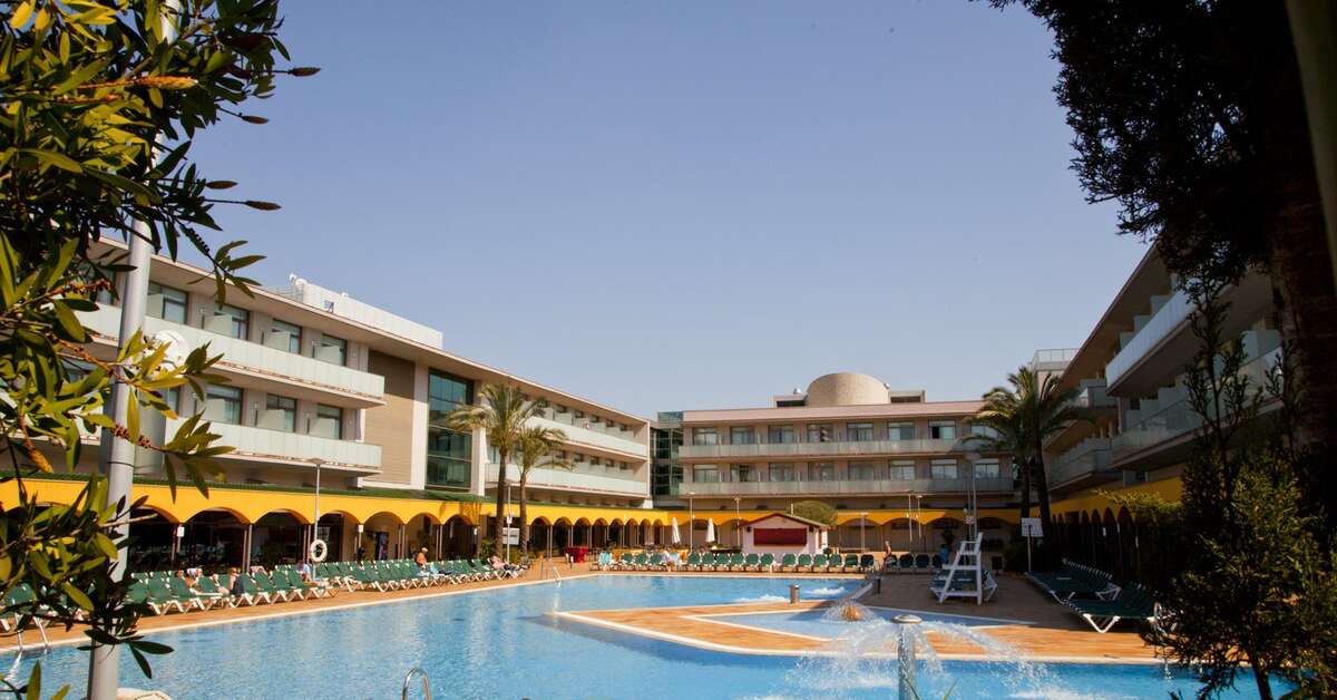 Een foto van een overzicht van Hotel Mediterraneo Benidorm