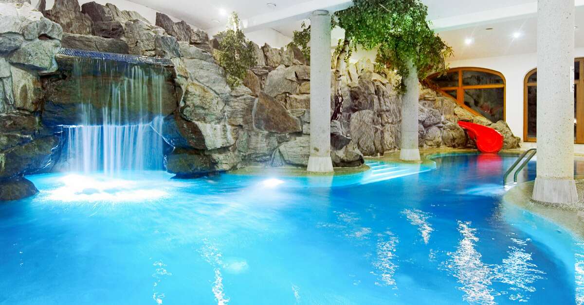 Een foto van het zwembad bij Alpenhotel Weitlanbrunn