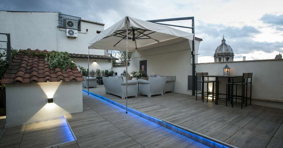 Een foto van Terrace Pantheon Relais