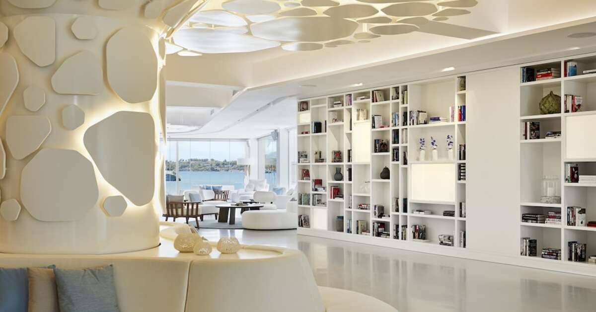 Een foto van het interieur van Nikki Beach Resort & Spa Porto Heli