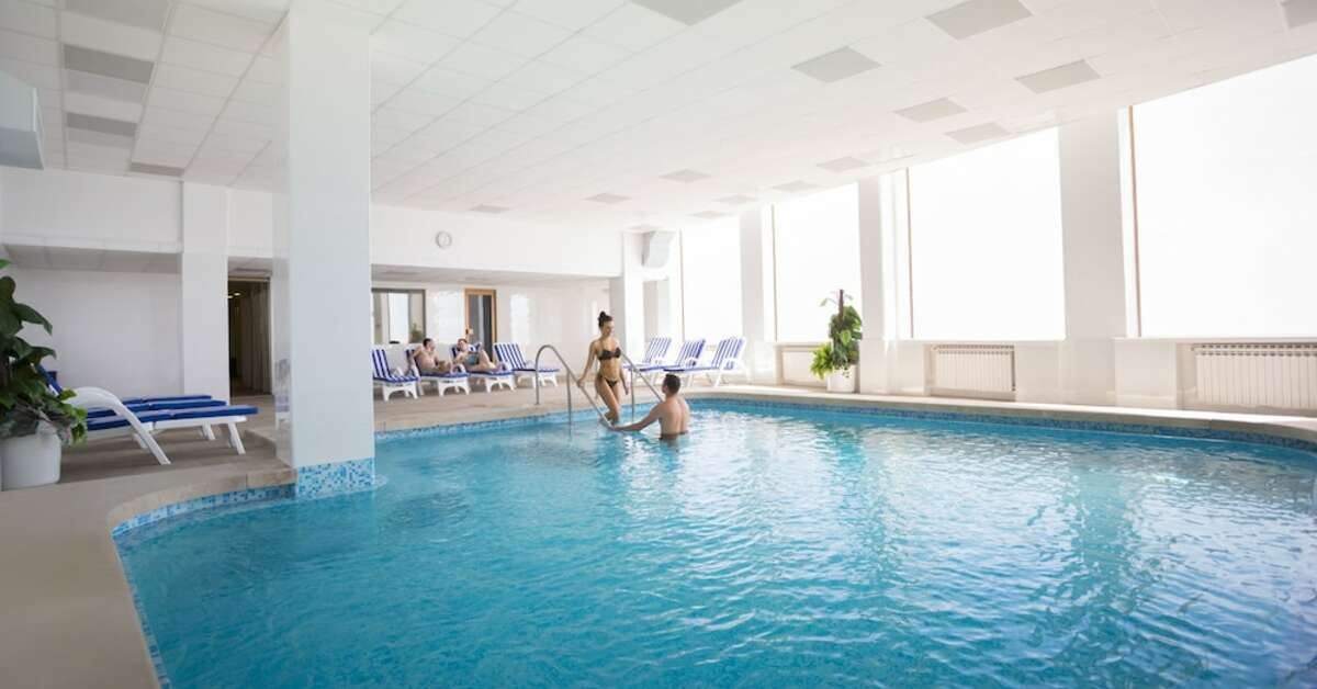 Een foto van het zwembad bij Hotel Istra