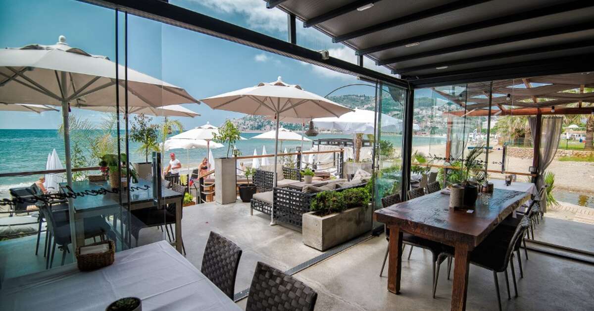 Een foto van de faciliteiten bij En Vie Beach Boutique Hotel