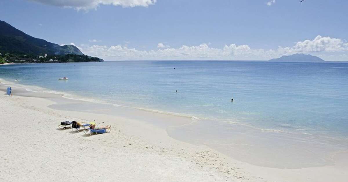 Ein Foto Coral Strand