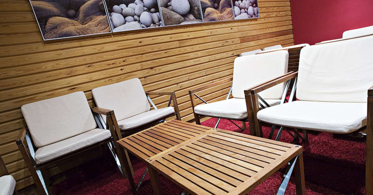 Een foto van het terras bij Sokos Hotel Presidentti