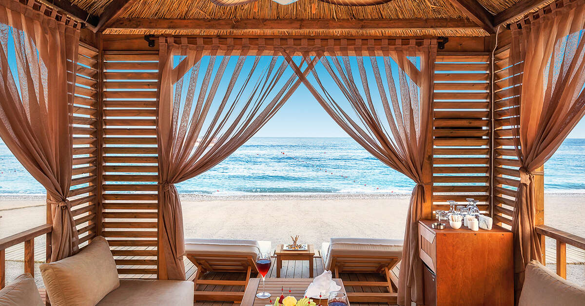 Een foto van het strand bij Dobedan World Palace Kemer