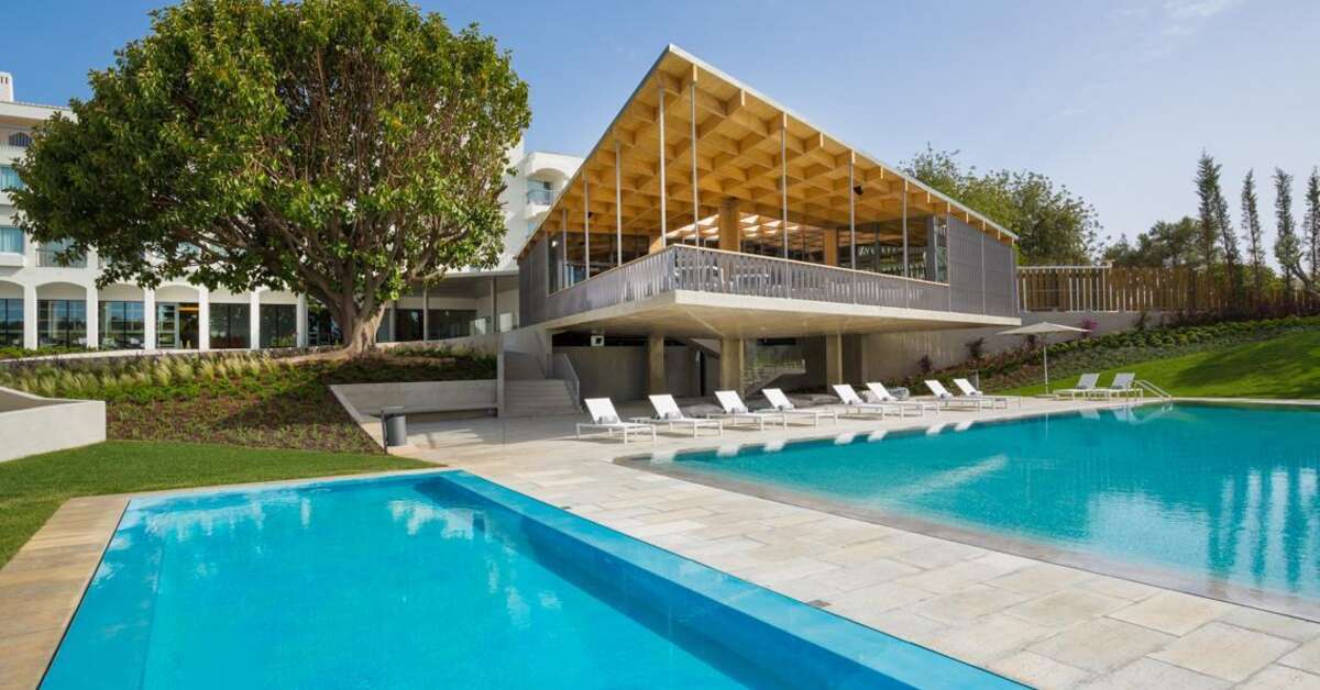 Een foto van een overzicht van Ozadi Tavira Hotel