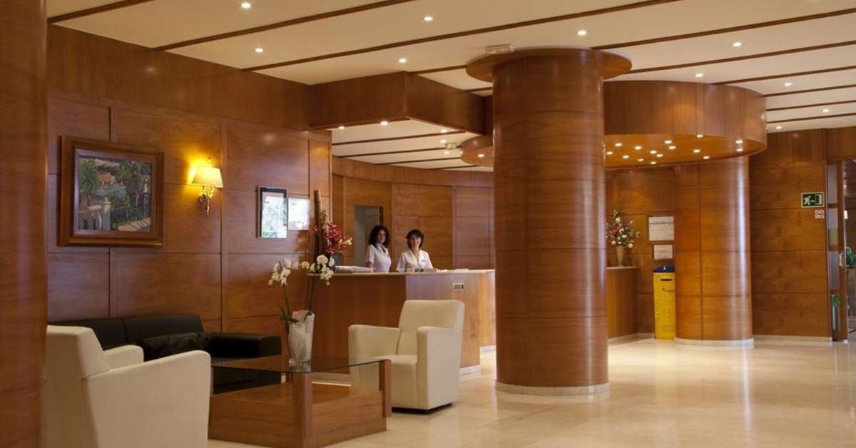 Een foto van het interieur van Hotel Gran Garbi & Hotel Gran Garbi Mar