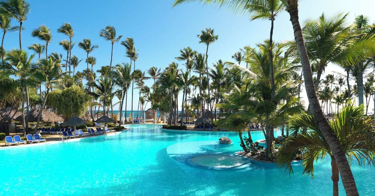 Een foto van een overzicht van Melia Caribe Beach Resort