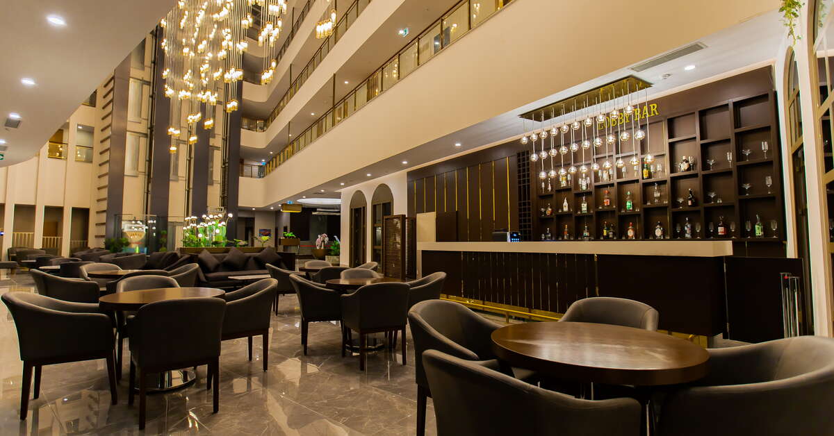 Een foto van het interieur van Alexia Resort & Spa