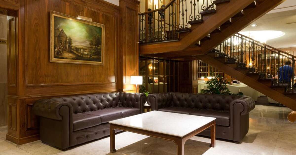 Een foto van het interieur van Liabeny Hotel