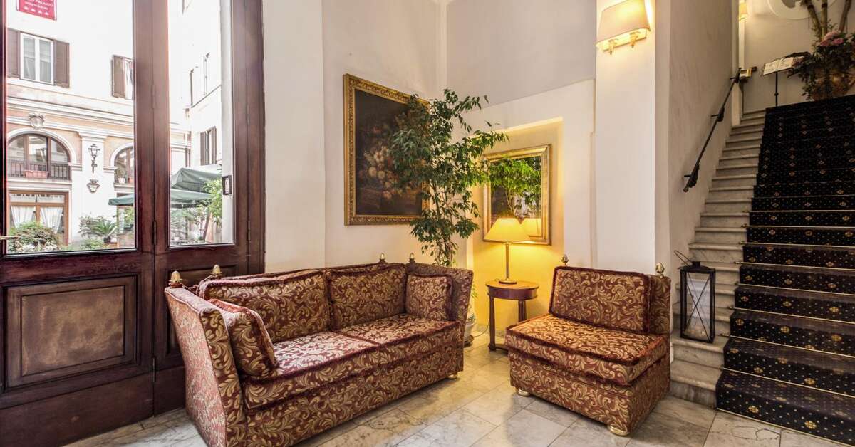 Ein Foto vom Innenbereich im Antico Palazzo Rospigliosi
