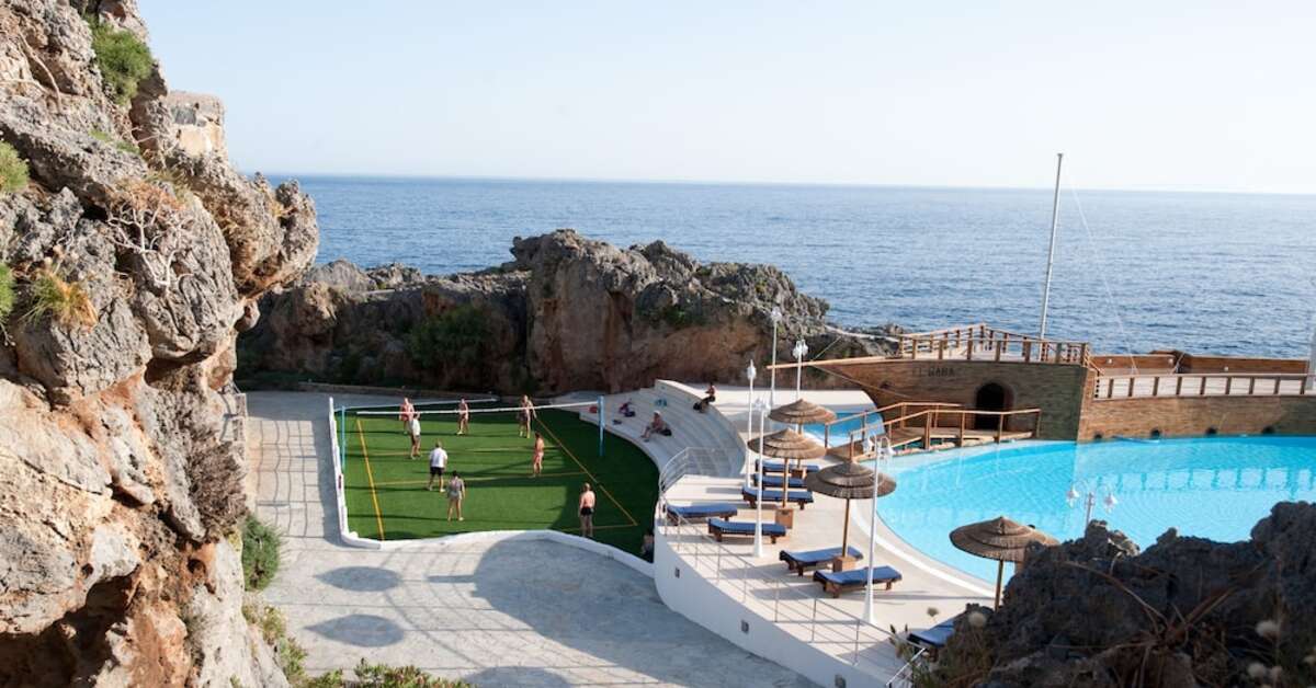 Ein Foto von den Einrichtungen im Kalypso Cretan Village Resort & Spa