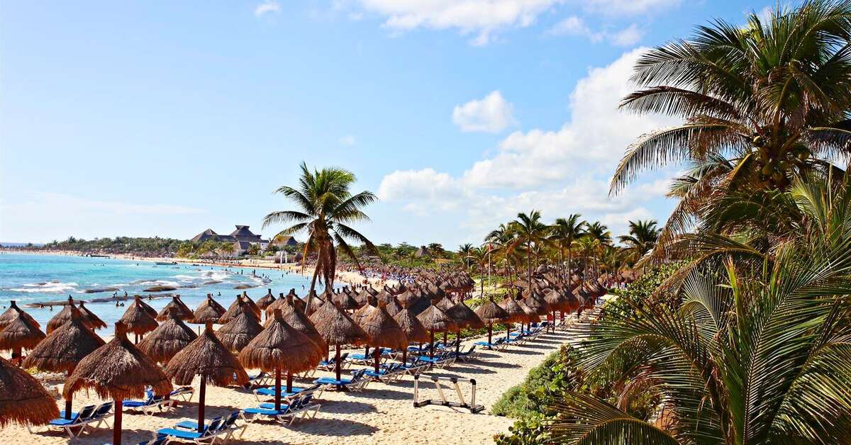 Een foto van het strand bij Grand Bahia Principe Tulum