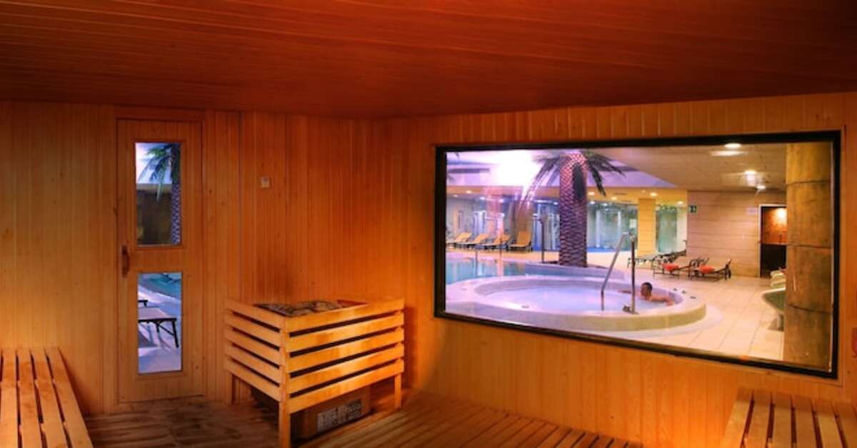 Een foto van de faciliteiten bij S'Entrador Playa Hotel & Spa