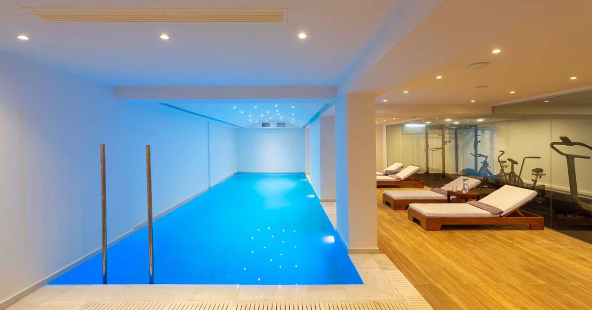 Een foto van het zwembad bij Atermono Boutique Resort