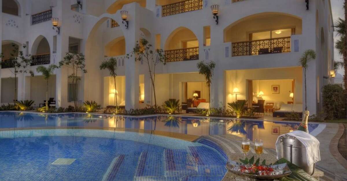 Ein Foto vom Pool im Swissotel Sharm El Sheikh All Inclusive Collection