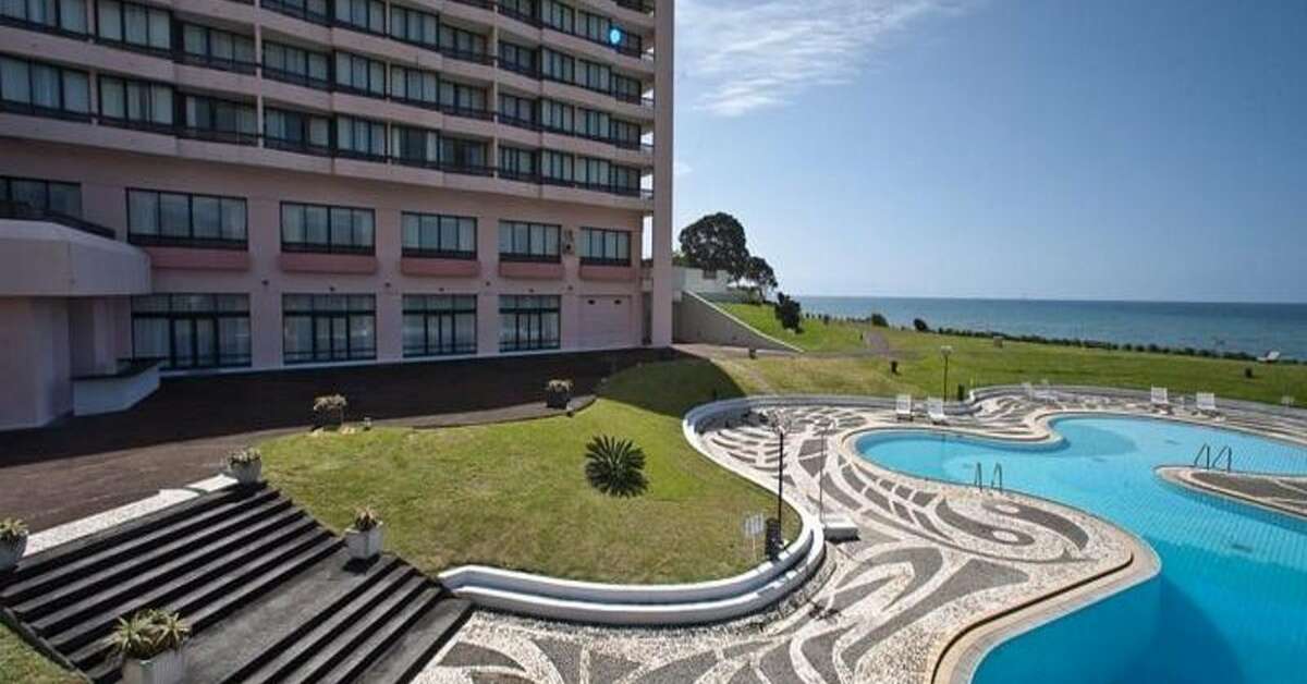 Een foto van het zwembad bij Pestana Bahia Praia