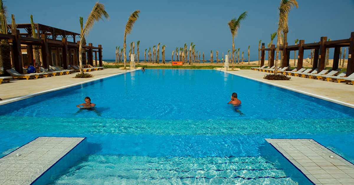 Een foto van het zwembad bij Gemma Resort