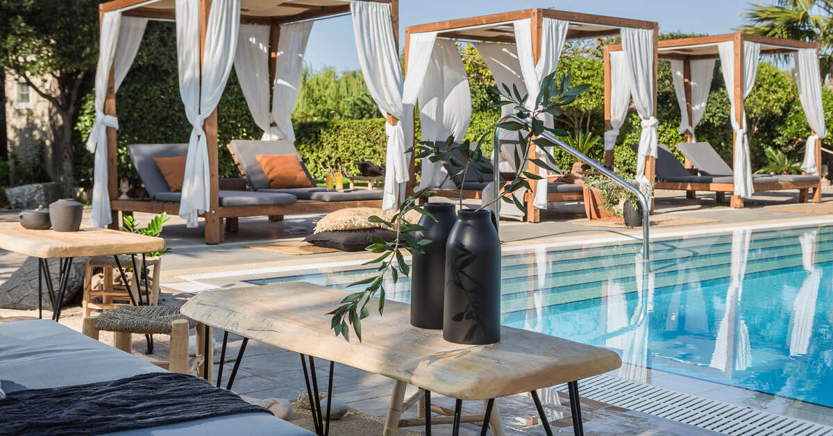 Een foto van het zwembad bij Avithos Resort