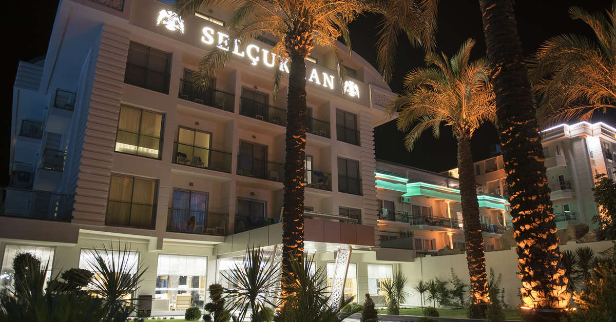 Een foto van de buitenkant van Hotel Selcukhan