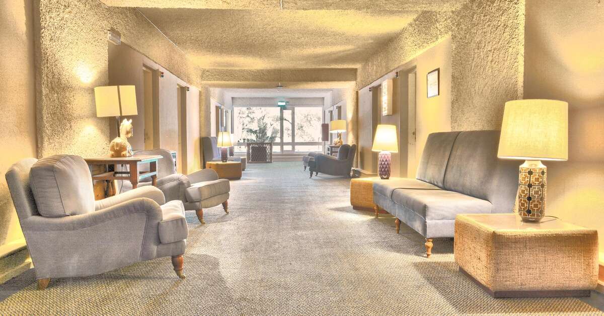 Een foto van het interieur van Carvoeiro Garden Hotel