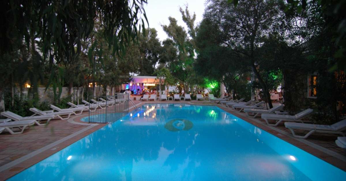 Een foto van het zwembad bij Okaliptüs Hotel