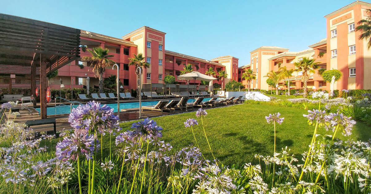 Een foto van de buitenkant van Ama Islantilla Resort