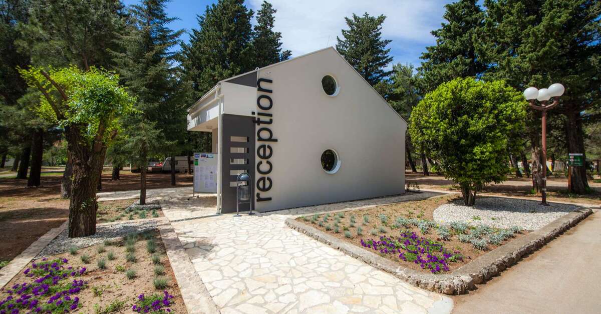 Een foto van de faciliteiten bij Bluesun Camp Paklenica