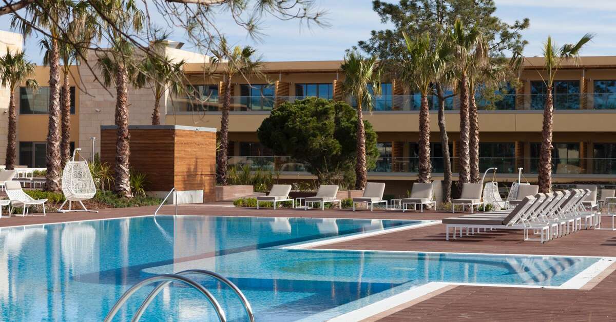 Een foto van het zwembad bij Epic Sana Algarve Hotel