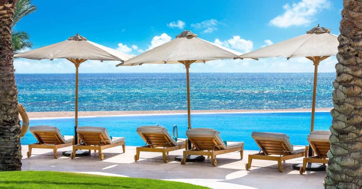 Een foto van het zwembad bij Baron Palace Resort