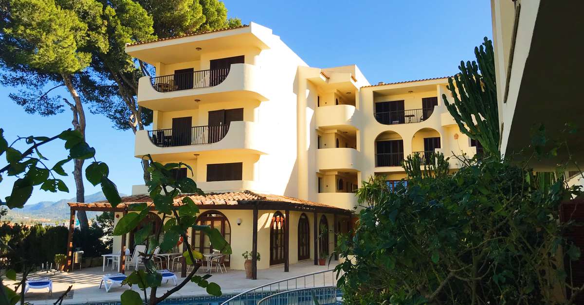 Ein Foto vom Pool im Casa Vida Apartments