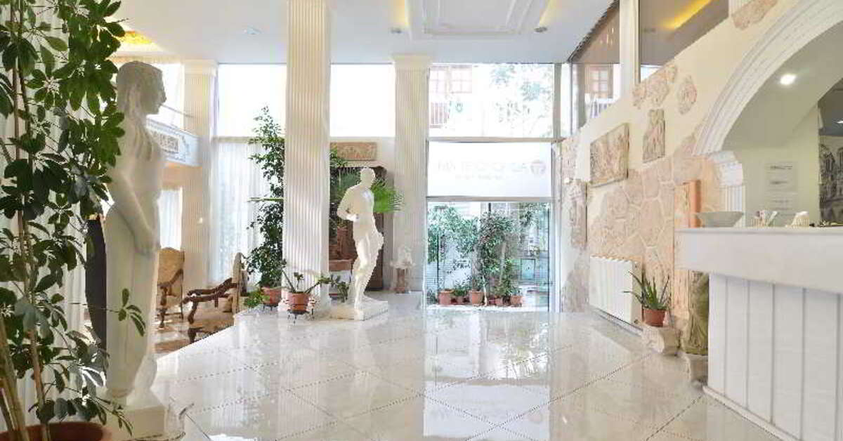 Ein Foto vom Innenbereich im Acropolis Ami Boutique Hotel