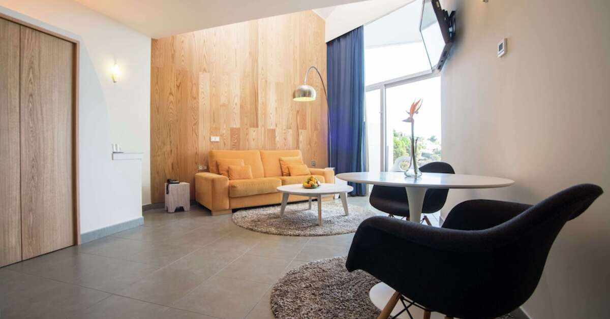 Een foto van het interieur van Higueron Hotel Malaga