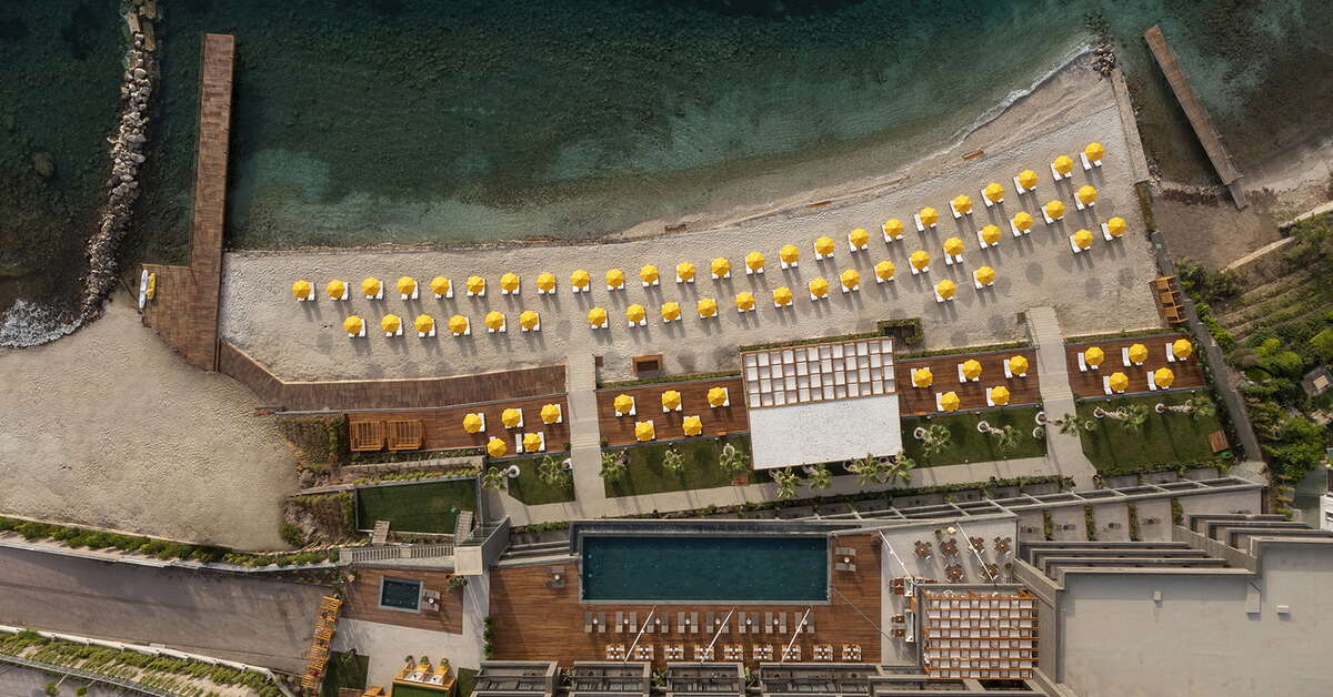 Een foto van het zwembad bij Bodrum Yalikavak - MGallery Collection