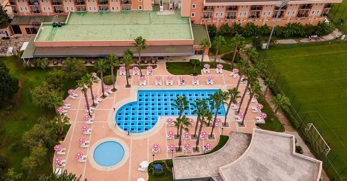Een foto van het zwembad bij Viking Park Hotel & Spa