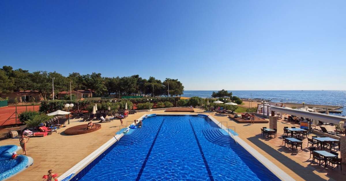 Een foto van een overzicht van Istrian Villas Plava Laguna