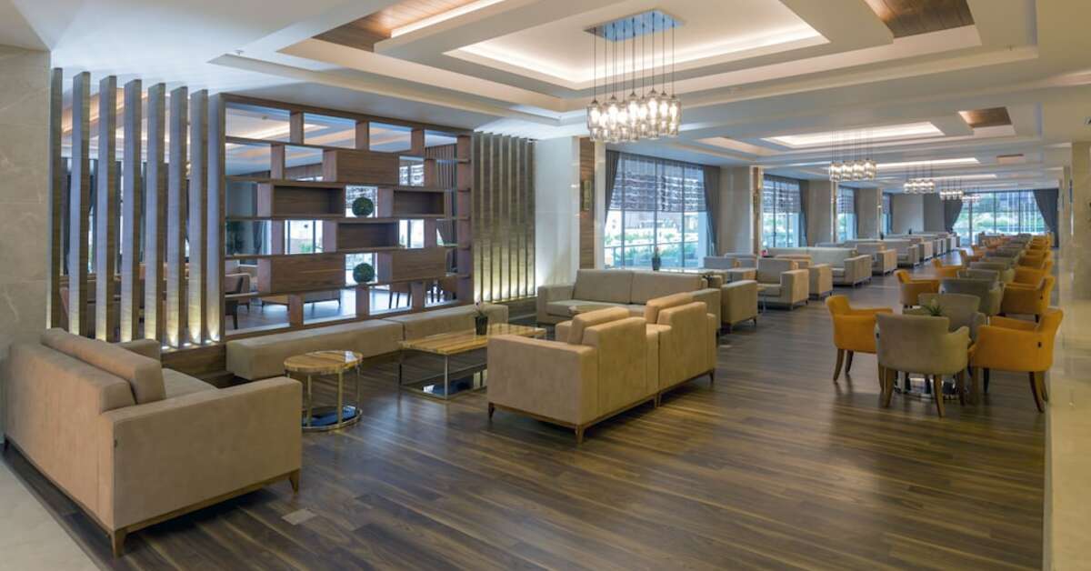 Ein Foto vom Innenbereich im Side Sunport Hotel & Spa