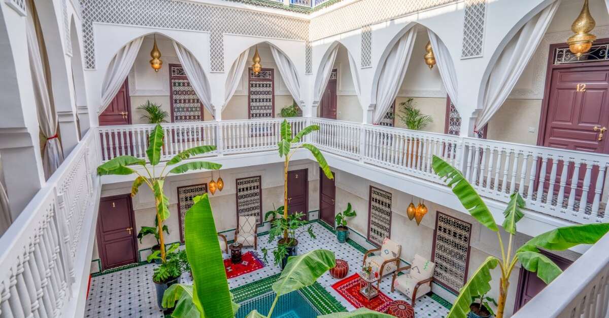 Ein Foto Riad les Palmiers de la Medina