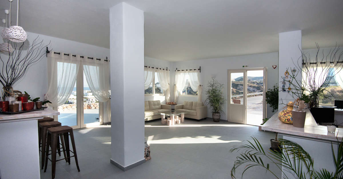 Een foto van het interieur van Althea Boutique Hotel