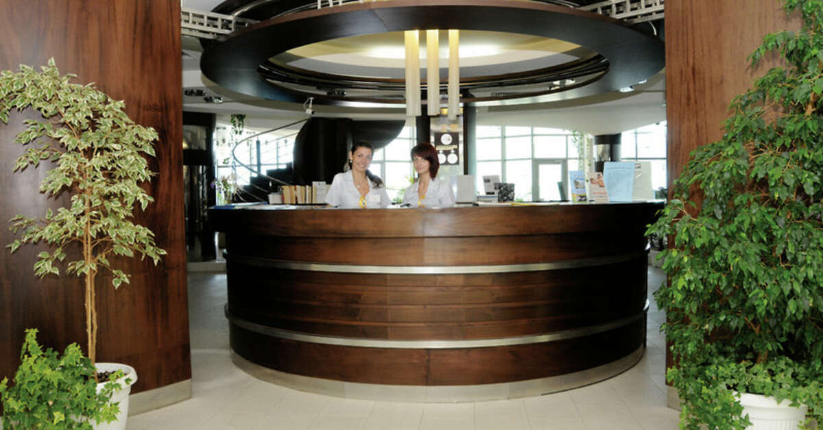 Een foto van het interieur van MPM Hotel Arsena