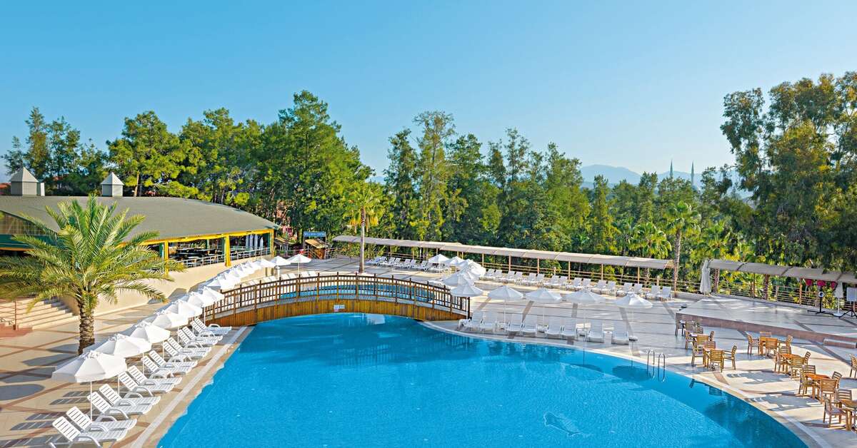 Een foto van het zwembad bij Club Hotel Sidelya