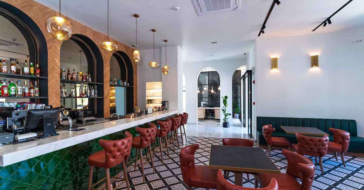 Ein Foto von den Einrichtungen im Naillac Boutique Hotel