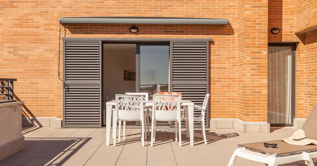 Ein Foto von der Terrasse im Pierre & Vacances Residence Salou