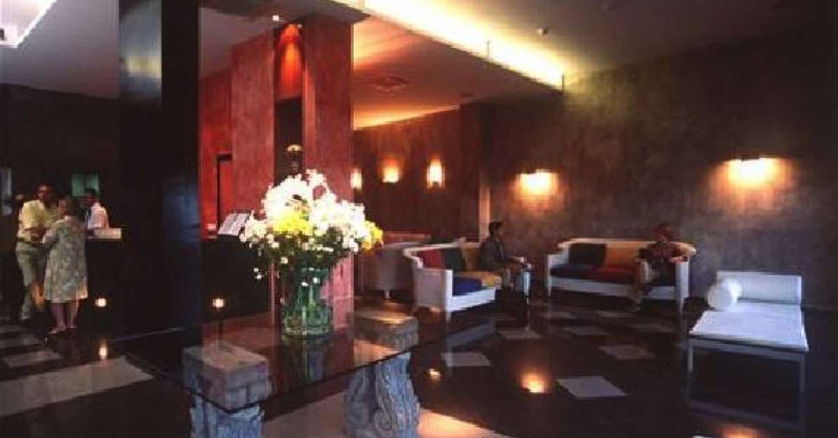 Een foto van het interieur van Hotel Miramar Arrecife